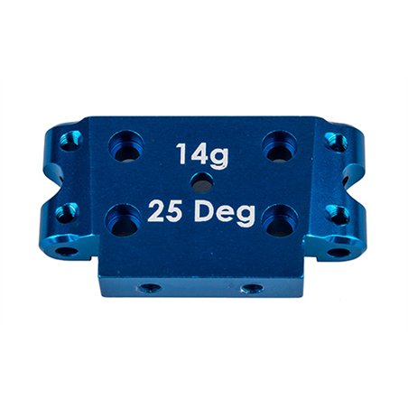 bulkhead / rambalkshuvudaluminium fram 25° DR10