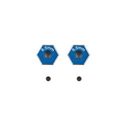 DC10 FT Aluminum Wheel Hexes, 8.5mm