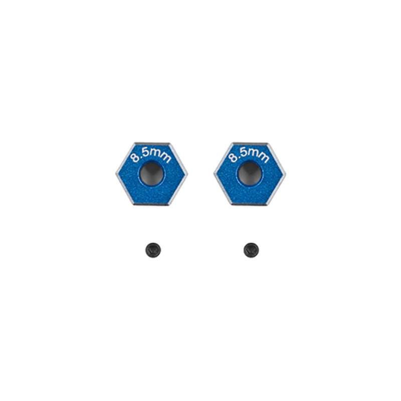 DC10 FT Aluminum Wheel Hexes, 8.5mm