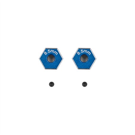 DC10 FT Aluminum Wheel Hexes, 8.5mm