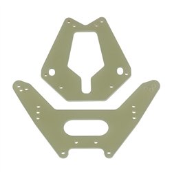 RC10T Front and Rear Shock Towers