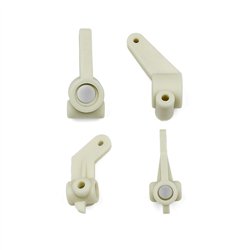 Inline Steering Blocks and Rear Hub Carriers 0 deg.white