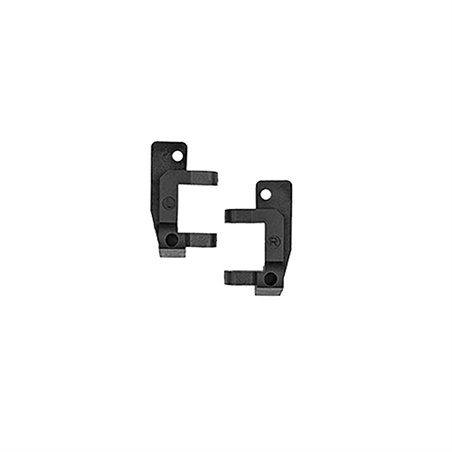 RC10 Front Caster Blocks30 DegBlack