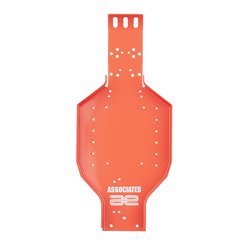 RC10T Nose Plate, Neon Red