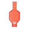RC10T Nose Plate, Neon Red