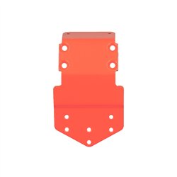 RC10T Nose Plate, Neon Red
