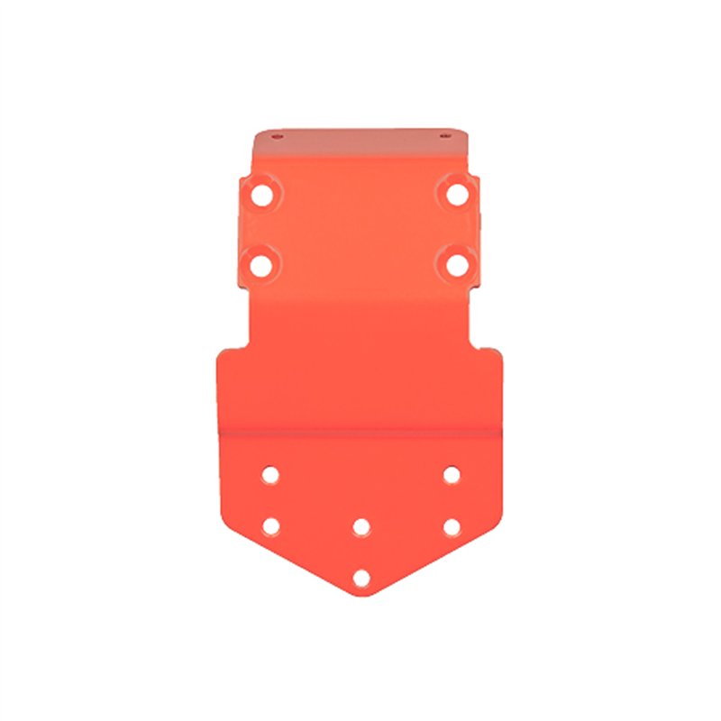 RC10T Nose Plate, Neon Red