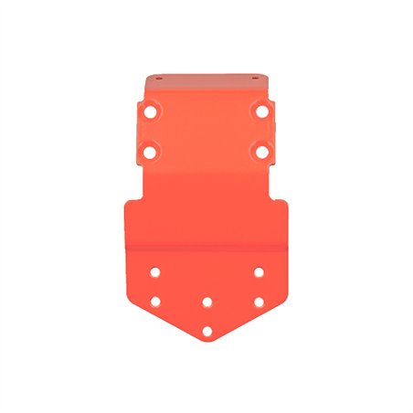 RC10T Nose Plate, Neon Red