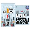 RC10T Cliff Lett Team Moo Decal Set