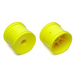 Fälg fram2WD Truck 2,2 in / 12mm Hexgul (par)