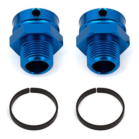 RC8T3 FT 17mm Wheel Hexes 11.5 mm offset
