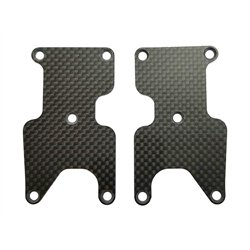RC8B3.2 FT Rear Suspension Arm Insertscarbon fiber 1.2mm