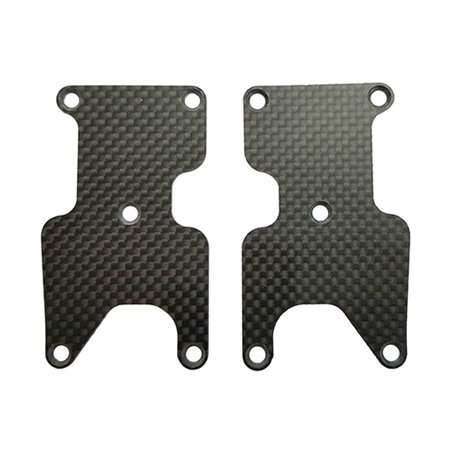 RC8B3.2 FT Rear Suspension Arm Insertscarbon fiber 1.2mm