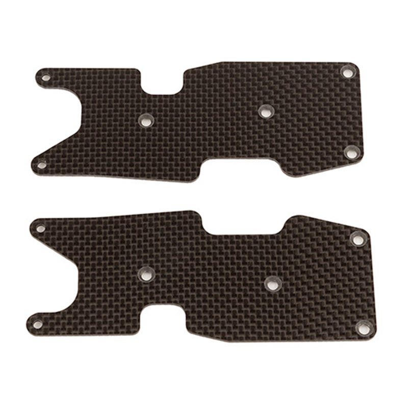 RC8T3.2 FT Rear Suspension Arm Inserts1.2mmcarbon fiber