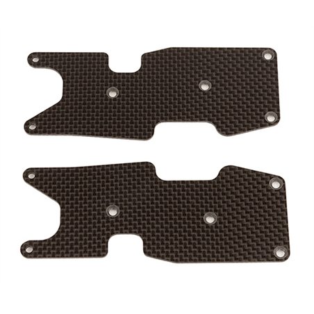 RC8T3.2 FT Rear Suspension Arm Inserts1.2mmcarbon fiber