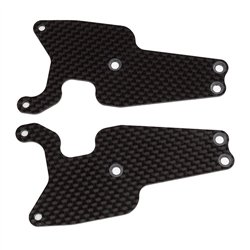 RC8T3.2 FT Front Lower Suspension Arm Inserts1.2mmcarbon fiber