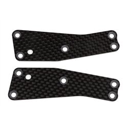 RC8T3.2 FT Front Upper Suspension Arm Inserts1.2mmcarbon fiber