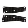 RC8T3.2 FT Front Upper Suspension Arm Inserts1.2mmcarbon fiber