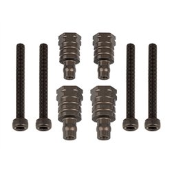 RC8B4 FT Shock Bushings 14mm & 17mm aluminum