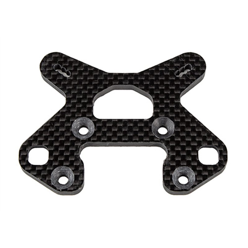 RC8B4.1 Carbon Fiber Front Shock Tower 8 Deg 26.5mm