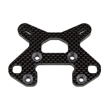 RC8B4.1 Carbon Fiber Front Shock Tower 8 Deg 26.5mm