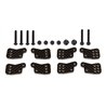 RC8B4.1 FT Rear Hub Tower Set carbon fiber