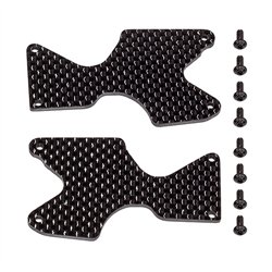 RC8B4.1 FT Rear Suspension Arm Inserts carbon fiber