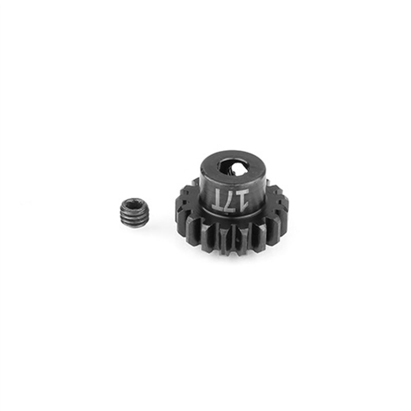 FT Steel Pinion Gear, 17t-Mod 1, 5mm Shaft