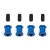 RC10F6 FT Suspension Arm Standoffs blue aluminum