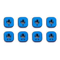 RC10F6 FT Camber Bushings blue aluminum