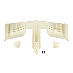 RC10F6 Classic Front WingWhite