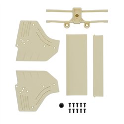 RC10F6 Classic Rear WingWhite