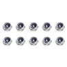 Locknuts M2.5x0.4 Shock Piston silver