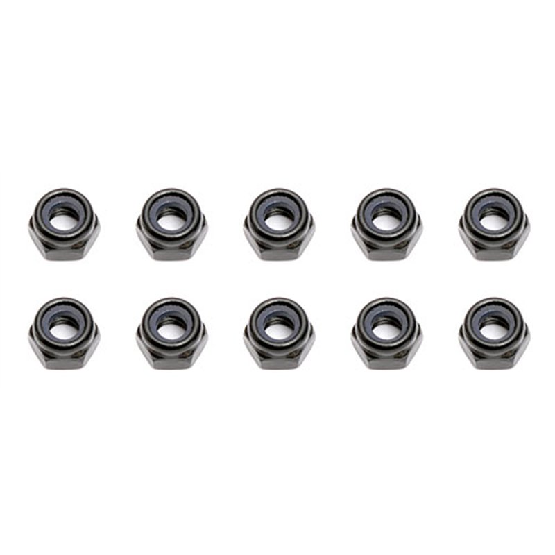 Locknuts M4 black