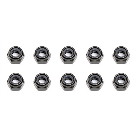 Locknuts M4 black