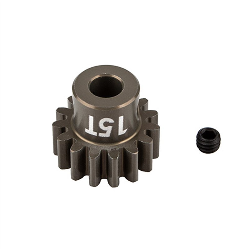 FT Pinion Gear, 15T-MOD 1, 5mm shaft, aluminum