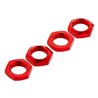 AR330360 Aluminum Wheel Nut 17mm Red Nero (4)