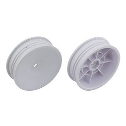2WD Slim Front Wheels 2.2 in 12 mm Hex white