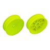 2WD Slim Front Wheels 2.2 in 12 mm Hex yellow