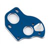 RC10B6.1 Laydown/Layback Motor Plate blue aluminum