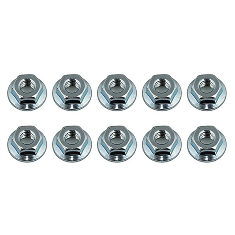 Nuts, M4 Serrated Wheel Nuts