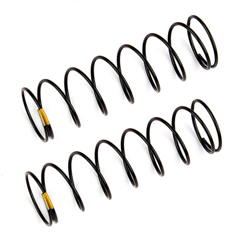 Rear Shock Springs yellow 2.30 lb/in L61 mm