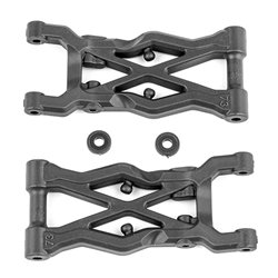 RC10B6.2 FT Rear Suspension Arms 73mm carbon