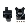 RC10B6.2 FT Rear Hubs black aluminum