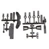 RC10B6.3 Servo Mount Brace Tower Covers Wire Clips Rod Ends