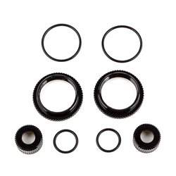 fjäderspännare, 13mm, svart aluminium
