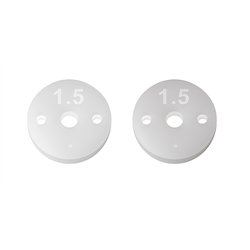 FT 13mm Shock Pistons, 2.5mm, 2x1.5