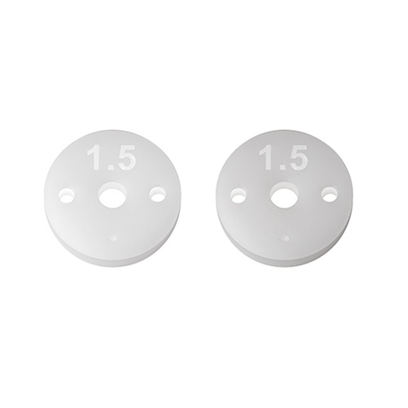 FT 13mm Shock Pistons, 2.5mm, 2x1.5