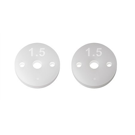 FT 13mm Shock Pistons, 2.5mm, 2x1.5