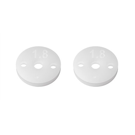 FT 13mm Shock Pistons, 2.5mm, 2x1.8